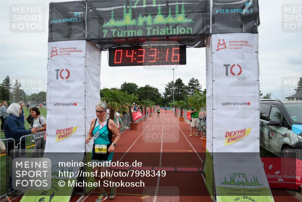 15.06.2025 - 7 Türme Triathlon Michael Strokosch http://msf.ph/oto/7998349 15.06.2025 14:33:16 Ziel 603, 909, 985 meine-sportfotos.de