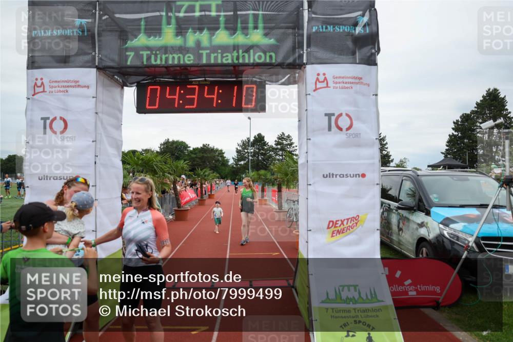 15.06.2025 - 7 Türme Triathlon Michael Strokosch http://msf.ph/oto/7999499 15.06.2025 14:34:10 Ziel  meine-sportfotos.de