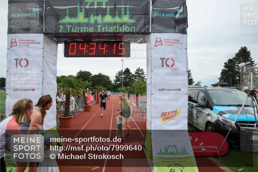 15.06.2025 - 7 Türme Triathlon Michael Strokosch http://msf.ph/oto/7999640 15.06.2025 14:34:15 Ziel 516 meine-sportfotos.de