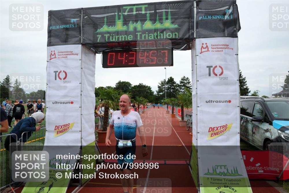 15.06.2025 - 7 Türme Triathlon Michael Strokosch http://msf.ph/oto/7999996 15.06.2025 14:34:57 Ziel 374, 421 meine-sportfotos.de