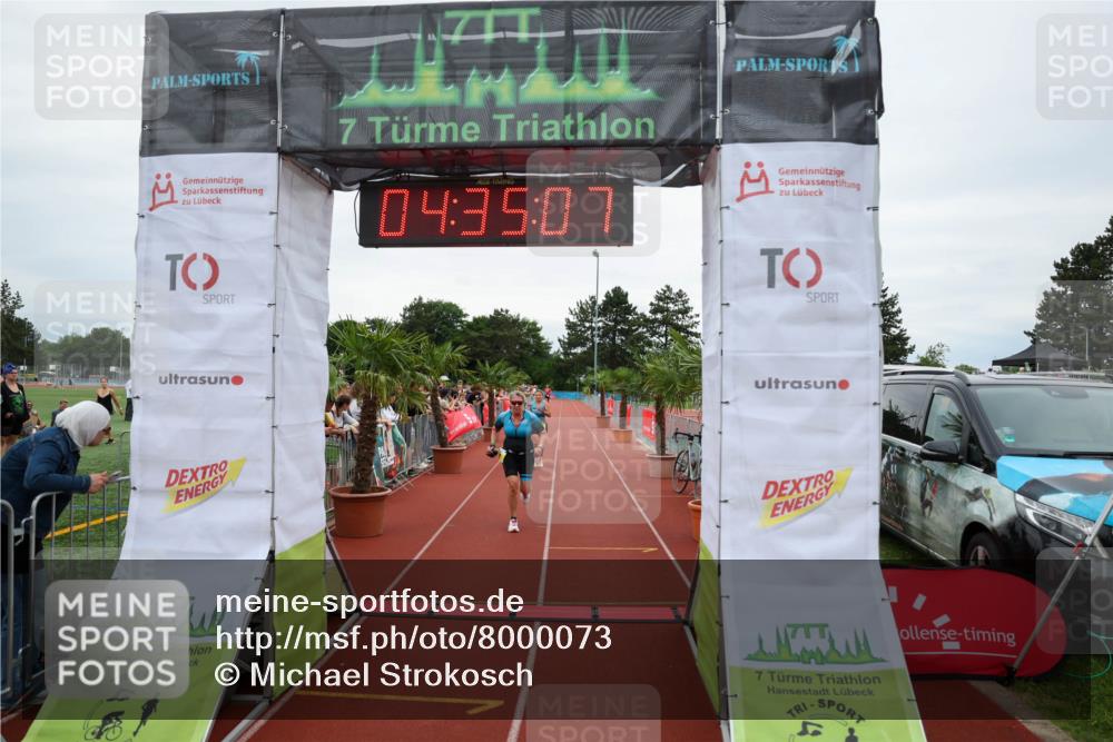15.06.2025 - 7 Türme Triathlon Michael Strokosch http://msf.ph/oto/8000073 15.06.2025 14:35:07 Ziel 748, 783 meine-sportfotos.de