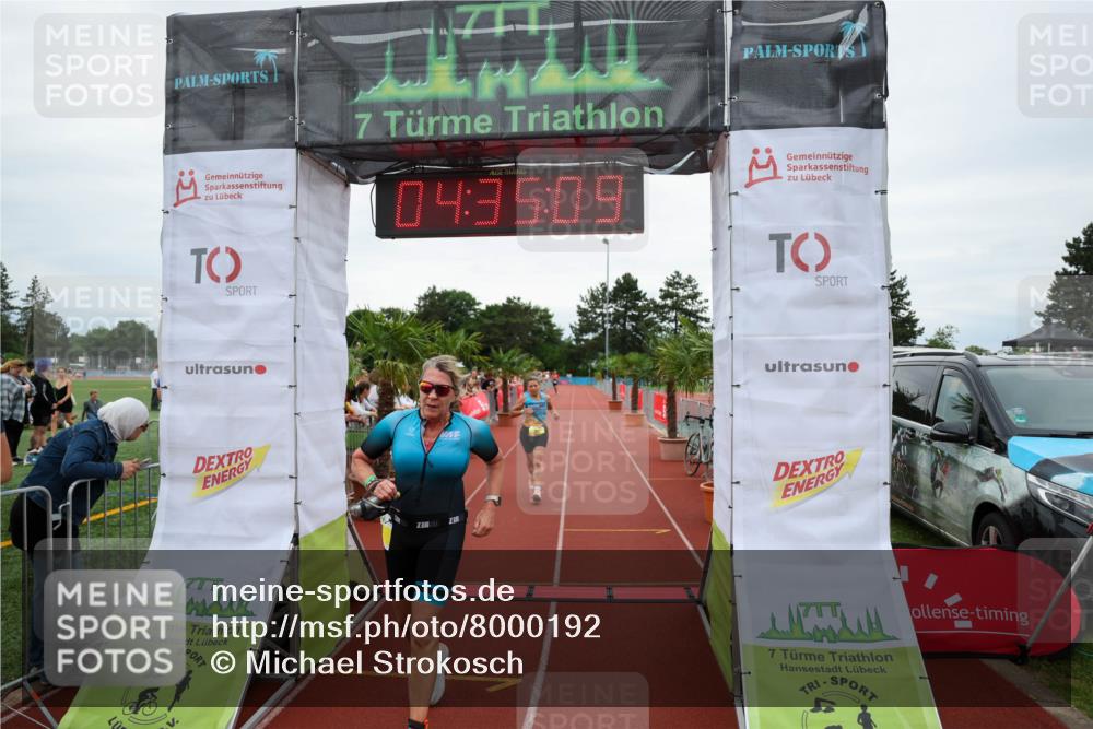 15.06.2025 - 7 Türme Triathlon Michael Strokosch http://msf.ph/oto/8000192 15.06.2025 14:35:09 Ziel 748, 783 meine-sportfotos.de