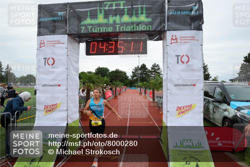 15.06.2025 - 7 Türme Triathlon Michael Strokosch http://msf.ph/oto/8000280 15.06.2025 14:35:11 Ziel 748, 783 meine-sportfotos.de