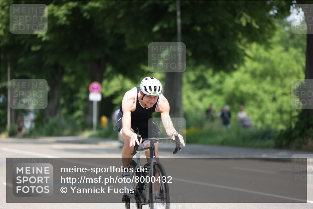 15.06.2025 - 7 Türme Triathlon Yannick Fuchs http://msf.ph/oto/8000432 15.06.2025 12:25:14 Radfahren 316, 624 meine-sportfotos.de