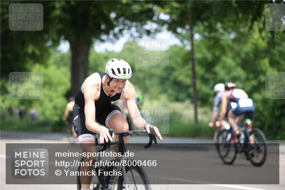 15.06.2025 - 7 Türme Triathlon Yannick Fuchs http://msf.ph/oto/8000466 15.06.2025 12:25:15 Radfahren 316, 624 meine-sportfotos.de