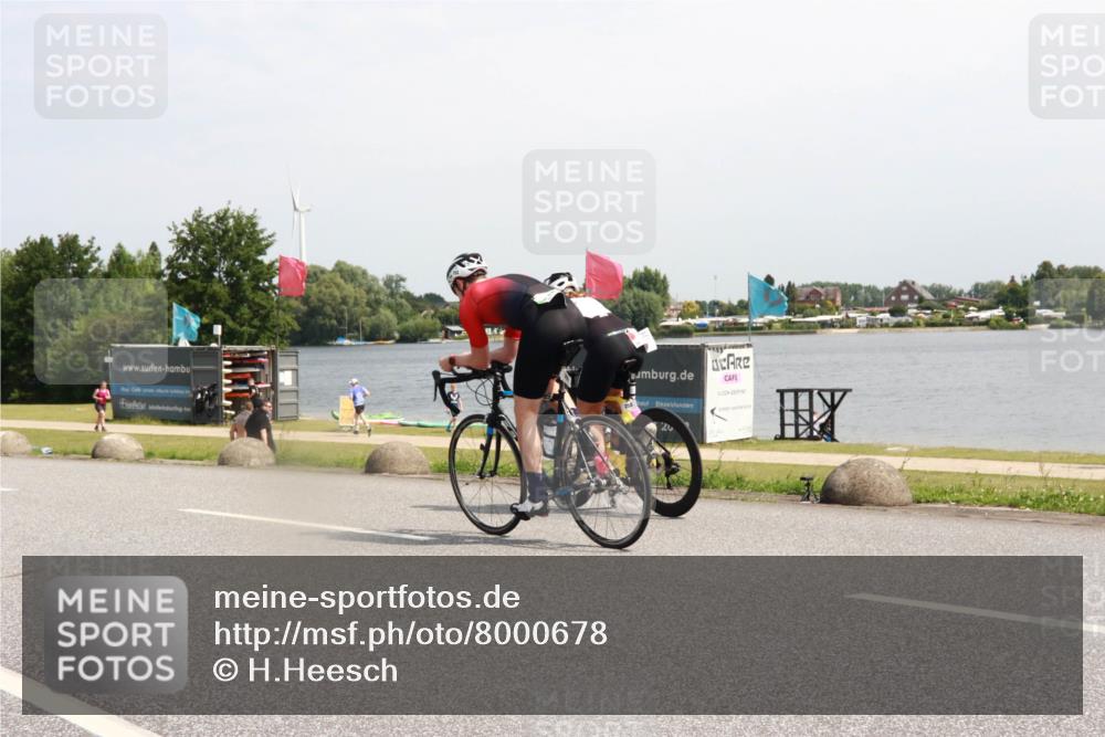 21.06.2025 - 27. Vierlanden-Triathlon H.Heesch http://msf.ph/oto/8000678 15.06.2025 11:42:19 Radfahren  meine-sportfotos.de