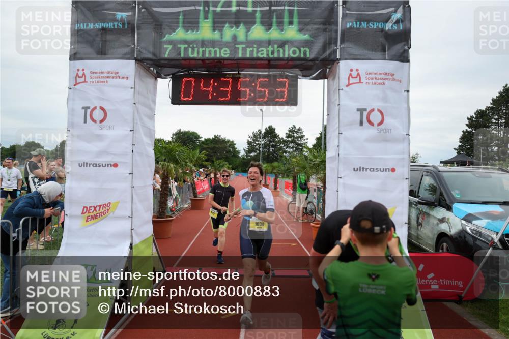 15.06.2025 - 7 Türme Triathlon Michael Strokosch http://msf.ph/oto/8000883 15.06.2025 14:35:53 Ziel 448, 1034, 1173 meine-sportfotos.de