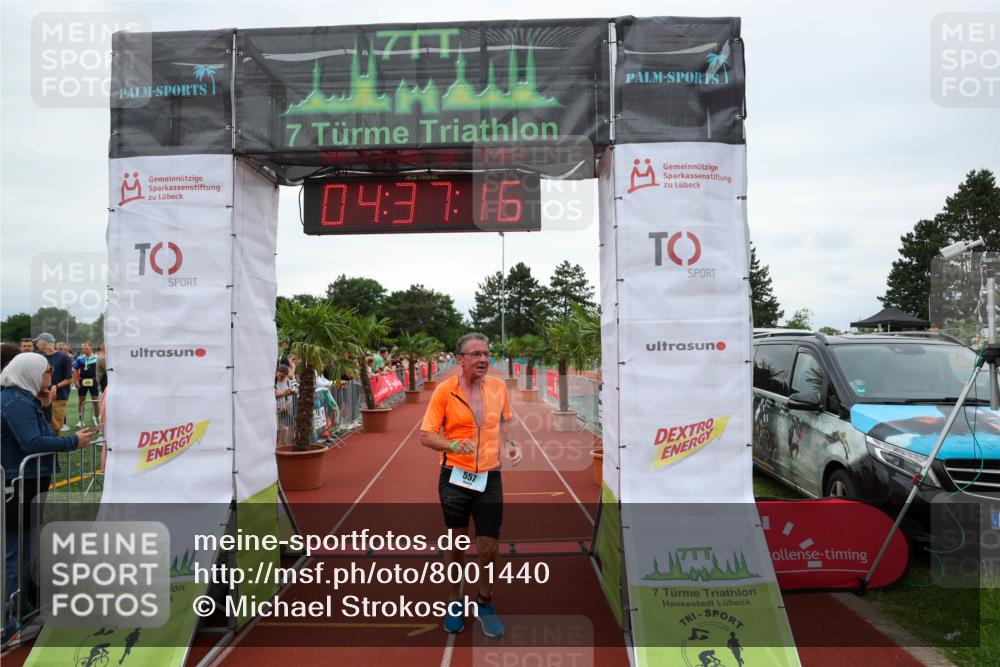 15.06.2025 - 7 Türme Triathlon Michael Strokosch http://msf.ph/oto/8001440 15.06.2025 14:37:16 Ziel 557 meine-sportfotos.de