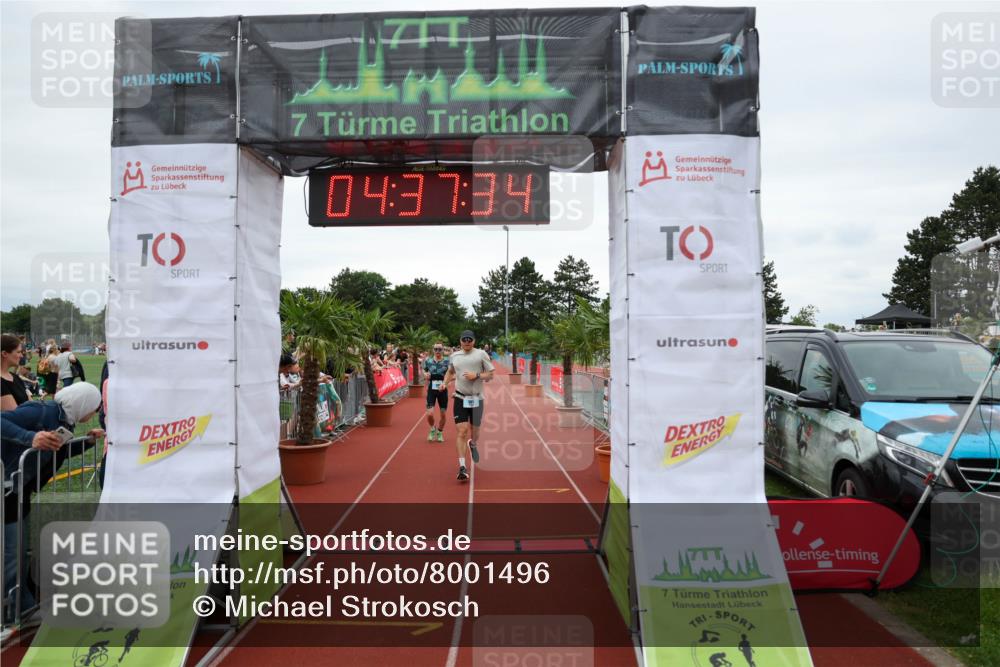 15.06.2025 - 7 Türme Triathlon Michael Strokosch http://msf.ph/oto/8001496 15.06.2025 14:37:33 Ziel 386, 585 meine-sportfotos.de