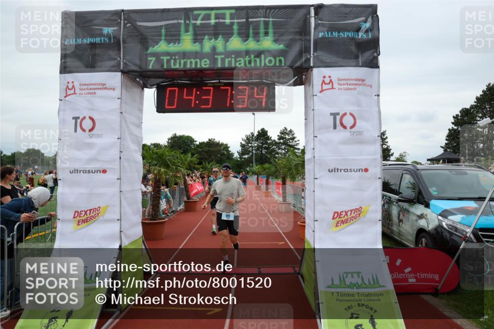 15.06.2025 - 7 Türme Triathlon Michael Strokosch http://msf.ph/oto/8001520 15.06.2025 14:37:34 Ziel 386, 585 meine-sportfotos.de