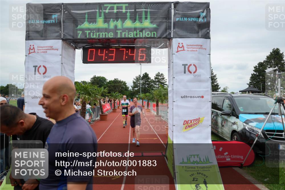 15.06.2025 - 7 Türme Triathlon Michael Strokosch http://msf.ph/oto/8001883 15.06.2025 14:37:45 Ziel 353, 607, 1170 meine-sportfotos.de