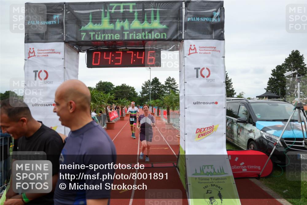 15.06.2025 - 7 Türme Triathlon Michael Strokosch http://msf.ph/oto/8001891 15.06.2025 14:37:46 Ziel 353, 607, 1170 meine-sportfotos.de