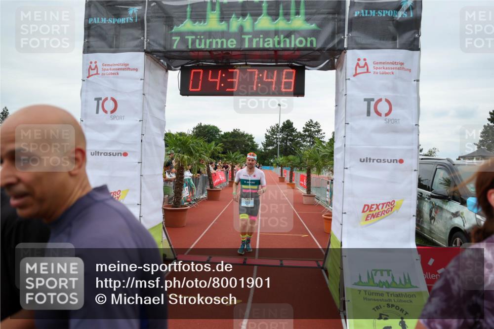 15.06.2025 - 7 Türme Triathlon Michael Strokosch http://msf.ph/oto/8001901 15.06.2025 14:37:47 Ziel 353, 440, 607, 1170 meine-sportfotos.de