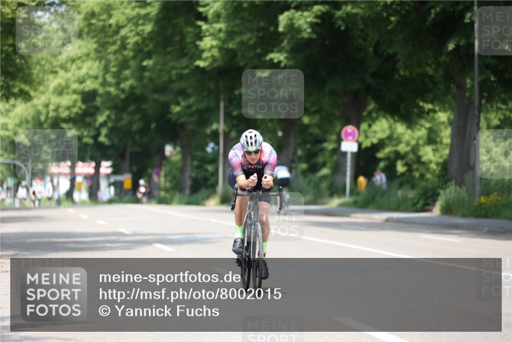 15.06.2025 - 7 Türme Triathlon Yannick Fuchs http://msf.ph/oto/8002015 15.06.2025 12:29:23 Radfahren 355 meine-sportfotos.de