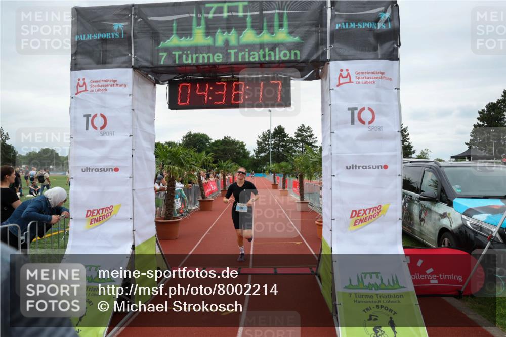 15.06.2025 - 7 Türme Triathlon Michael Strokosch http://msf.ph/oto/8002214 15.06.2025 14:38:17 Ziel 472, 643 meine-sportfotos.de