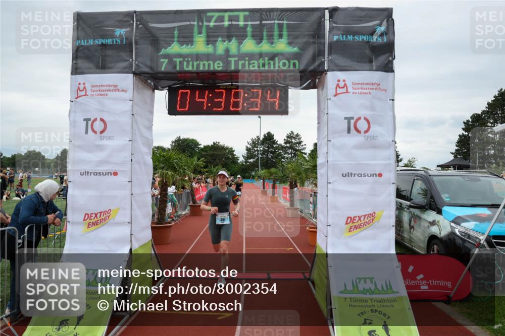 15.06.2025 - 7 Türme Triathlon Michael Strokosch http://msf.ph/oto/8002354 15.06.2025 14:38:34 Ziel 391, 441, 564 meine-sportfotos.de