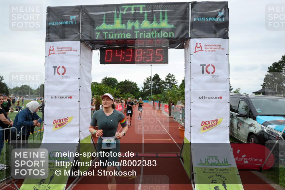 15.06.2025 - 7 Türme Triathlon Michael Strokosch http://msf.ph/oto/8002383 15.06.2025 14:38:34 Ziel 391, 441, 564 meine-sportfotos.de