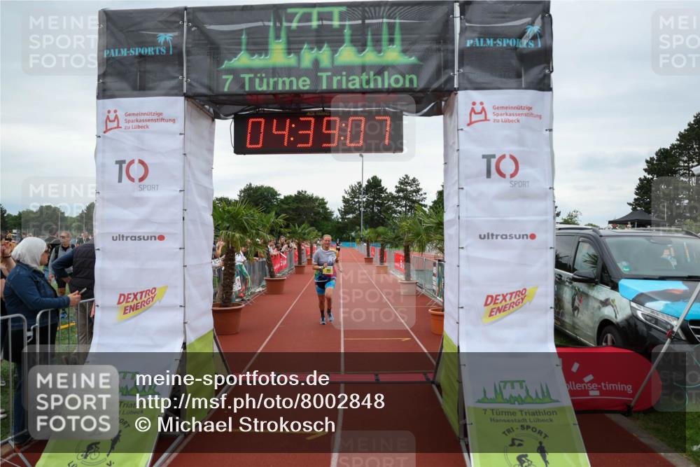 15.06.2025 - 7 Türme Triathlon Michael Strokosch http://msf.ph/oto/8002848 15.06.2025 14:39:07 Ziel 765 meine-sportfotos.de