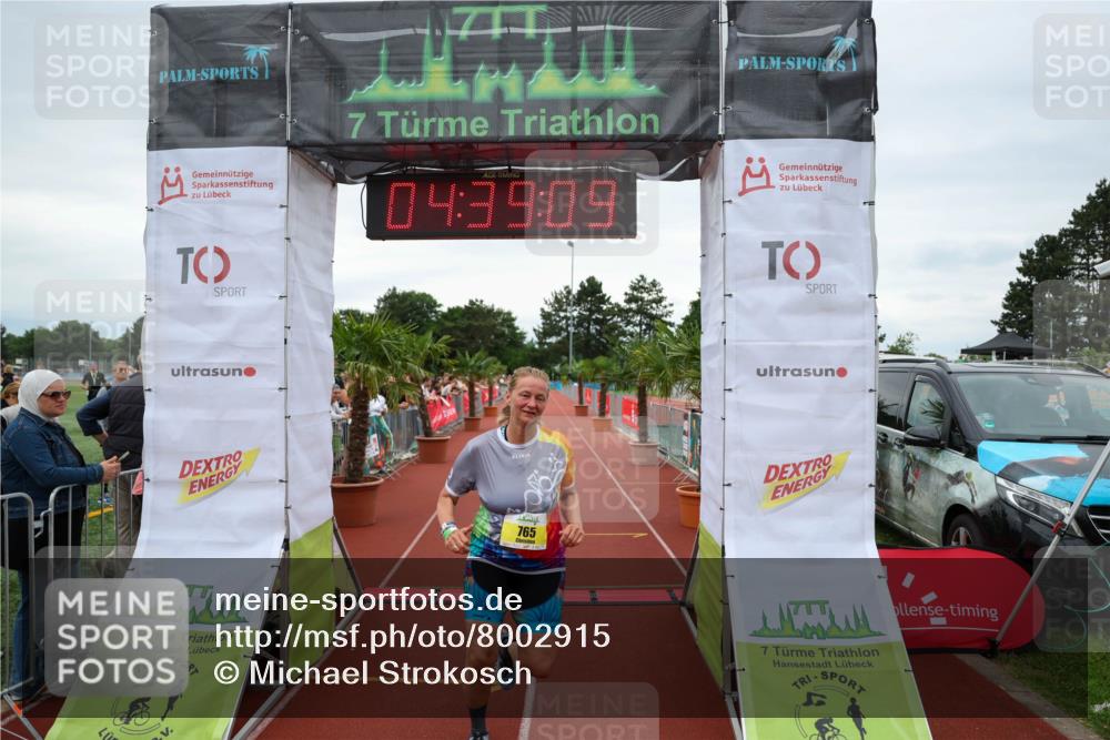 15.06.2025 - 7 Türme Triathlon Michael Strokosch http://msf.ph/oto/8002915 15.06.2025 14:39:09 Ziel 765 meine-sportfotos.de
