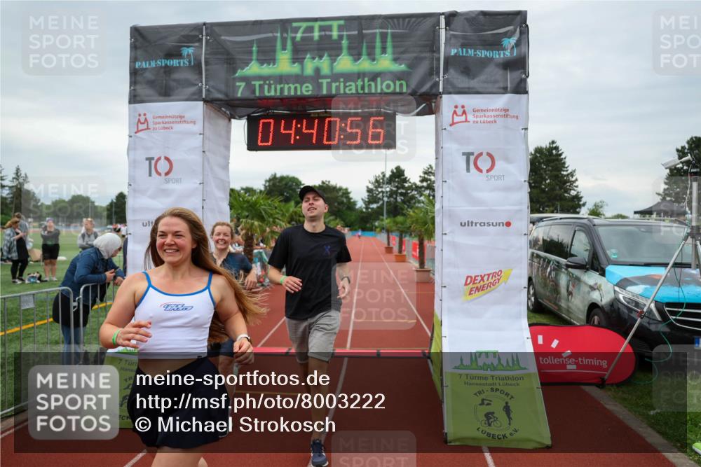 15.06.2025 - 7 Türme Triathlon Michael Strokosch http://msf.ph/oto/8003222 15.06.2025 14:40:56 Ziel 415, 487, 596, 641 meine-sportfotos.de