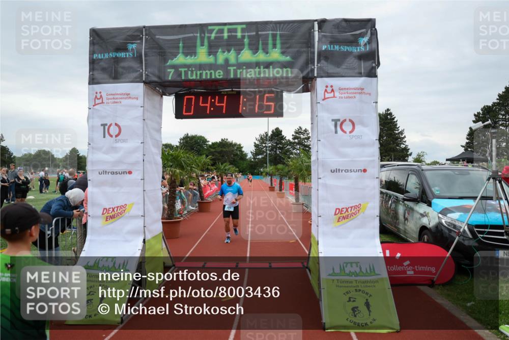 15.06.2025 - 7 Türme Triathlon Michael Strokosch http://msf.ph/oto/8003436 15.06.2025 14:41:15 Ziel 625 meine-sportfotos.de