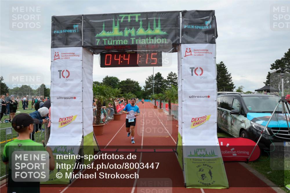 15.06.2025 - 7 Türme Triathlon Michael Strokosch http://msf.ph/oto/8003447 15.06.2025 14:41:15 Ziel 625 meine-sportfotos.de