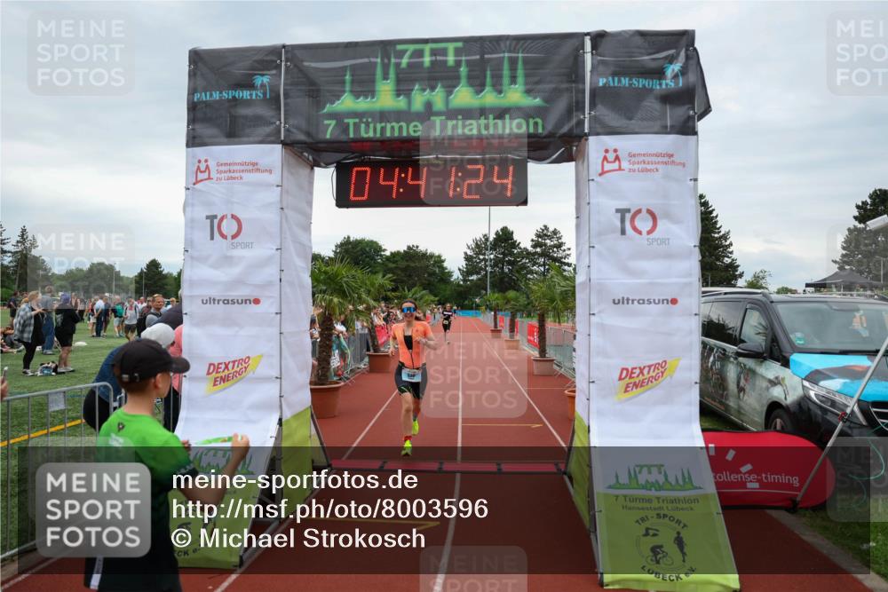 15.06.2025 - 7 Türme Triathlon Michael Strokosch http://msf.ph/oto/8003596 15.06.2025 14:41:24 Ziel 520 meine-sportfotos.de