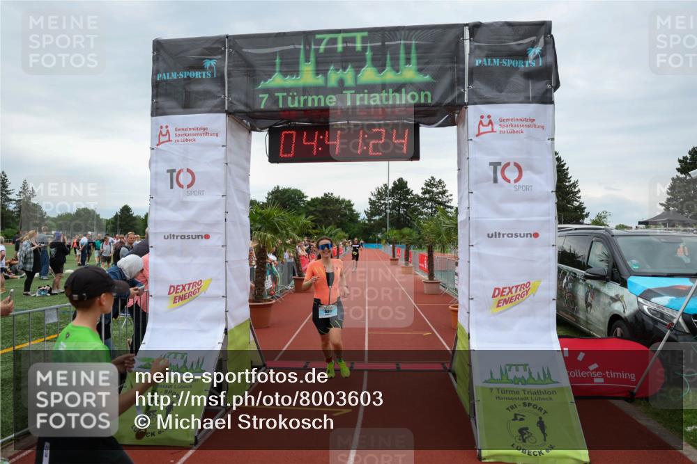 15.06.2025 - 7 Türme Triathlon Michael Strokosch http://msf.ph/oto/8003603 15.06.2025 14:41:24 Ziel 520 meine-sportfotos.de