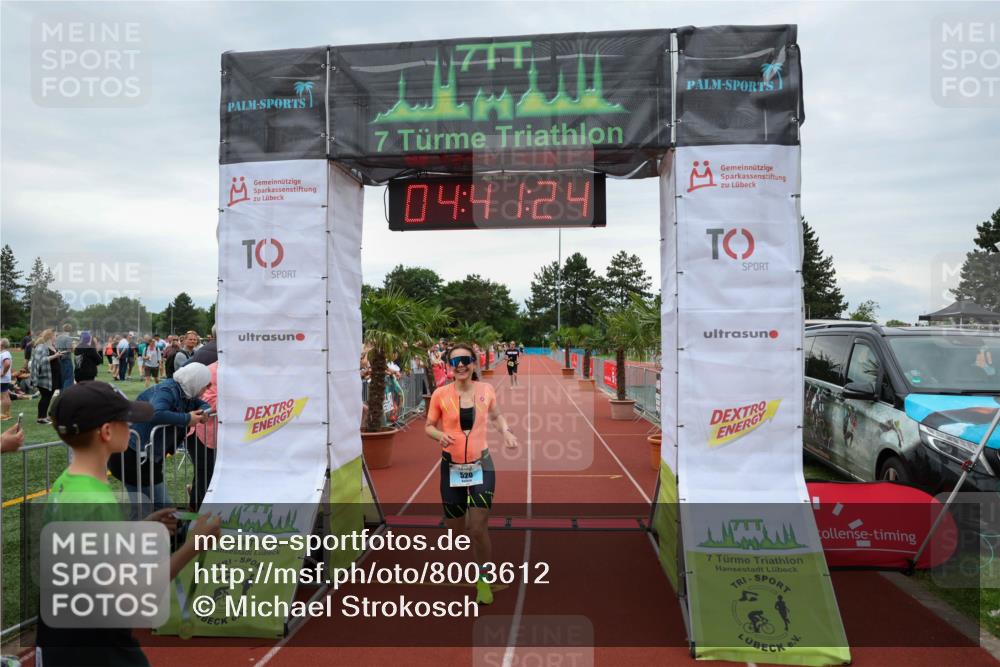 15.06.2025 - 7 Türme Triathlon Michael Strokosch http://msf.ph/oto/8003612 15.06.2025 14:41:24 Ziel 520 meine-sportfotos.de