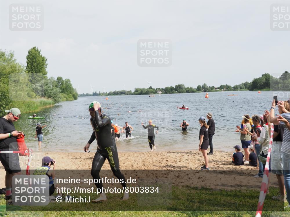 21.06.2025 - 27. Vierlanden-Triathlon MichiJ http://msf.ph/oto/8003834 15.06.2026 10:06:07 Schwimmen 362, 369, 370, 381, 410, 418, 448, 455 meine-sportfotos.de