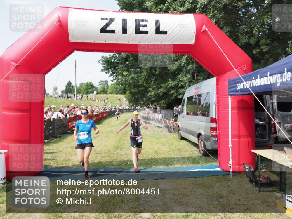 21.06.2025 - 27. Vierlanden-Triathlon MichiJ http://msf.ph/oto/8004451 15.06.2026 11:29:00 Ziel 525, 623 meine-sportfotos.de