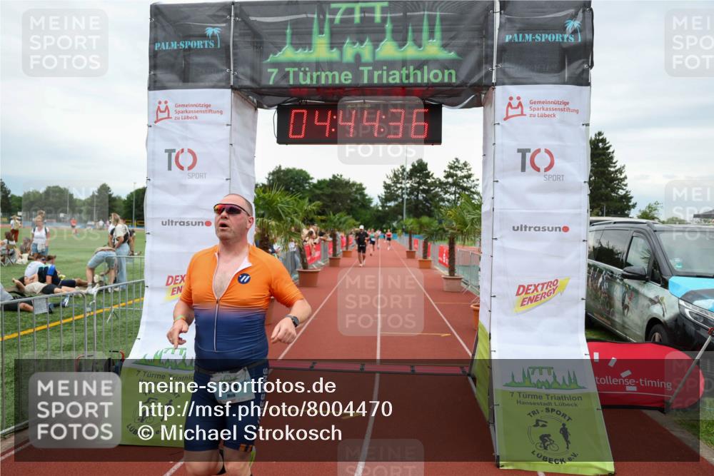 15.06.2025 - 7 Türme Triathlon Michael Strokosch http://msf.ph/oto/8004470 15.06.2025 14:44:36 Ziel 579 meine-sportfotos.de