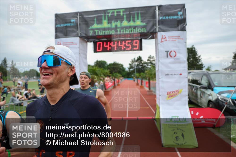 15.06.2025 - 7 Türme Triathlon Michael Strokosch http://msf.ph/oto/8004986 15.06.2025 14:44:59 Ziel 246, 329, 433, 529 meine-sportfotos.de