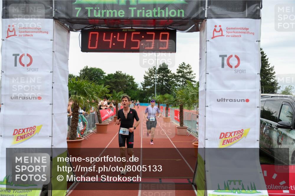 15.06.2025 - 7 Türme Triathlon Michael Strokosch http://msf.ph/oto/8005133 15.06.2025 14:45:39 Ziel 359, 457 meine-sportfotos.de