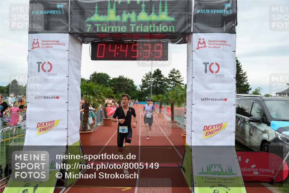 15.06.2025 - 7 Türme Triathlon Michael Strokosch http://msf.ph/oto/8005149 15.06.2025 14:45:39 Ziel 359, 457 meine-sportfotos.de