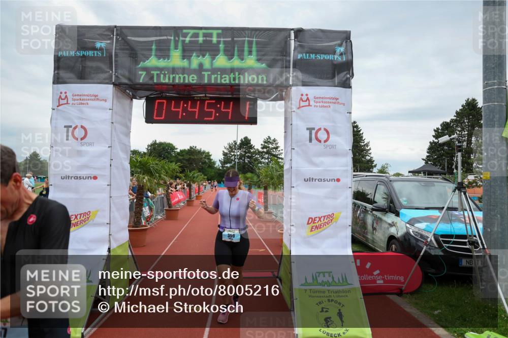 15.06.2025 - 7 Türme Triathlon Michael Strokosch http://msf.ph/oto/8005216 15.06.2025 14:45:41 Ziel 359, 457 meine-sportfotos.de