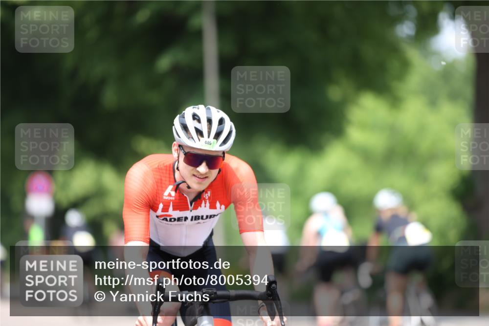 15.06.2025 - 7 Türme Triathlon Yannick Fuchs http://msf.ph/oto/8005394 15.06.2025 13:18:11 Radfahren 408, 878, 1094 meine-sportfotos.de
