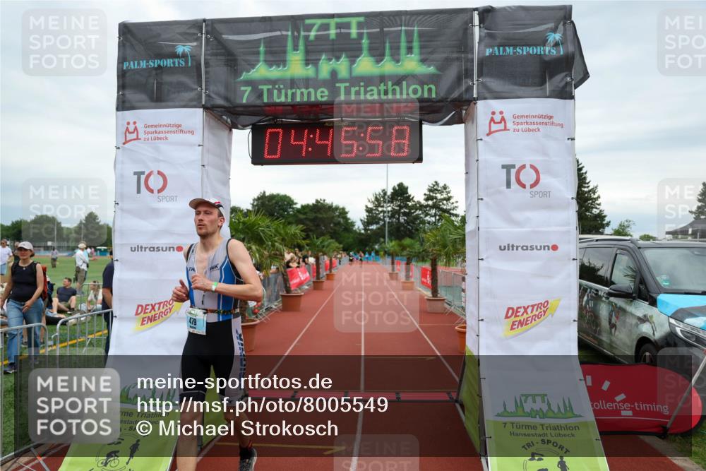 15.06.2025 - 7 Türme Triathlon Michael Strokosch http://msf.ph/oto/8005549 15.06.2025 14:45:58 Ziel 306, 479 meine-sportfotos.de