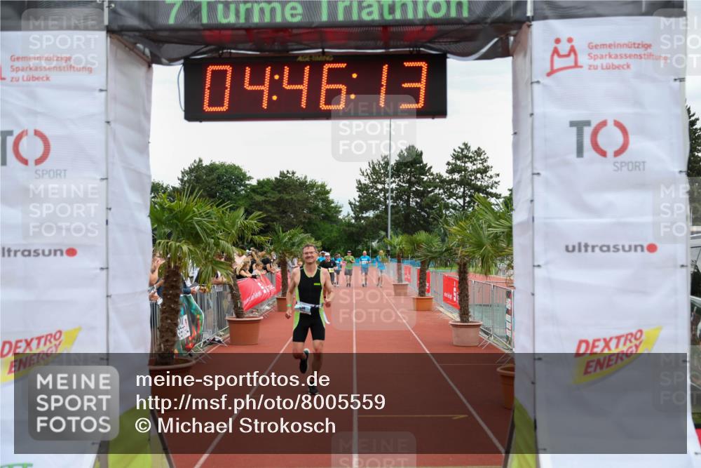 15.06.2025 - 7 Türme Triathlon Michael Strokosch http://msf.ph/oto/8005559 15.06.2025 14:46:13 Ziel 578 meine-sportfotos.de