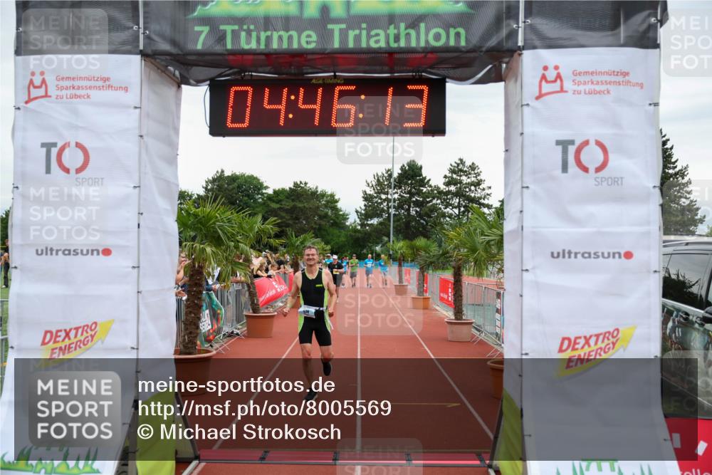 15.06.2025 - 7 Türme Triathlon Michael Strokosch http://msf.ph/oto/8005569 15.06.2025 14:46:13 Ziel 578 meine-sportfotos.de