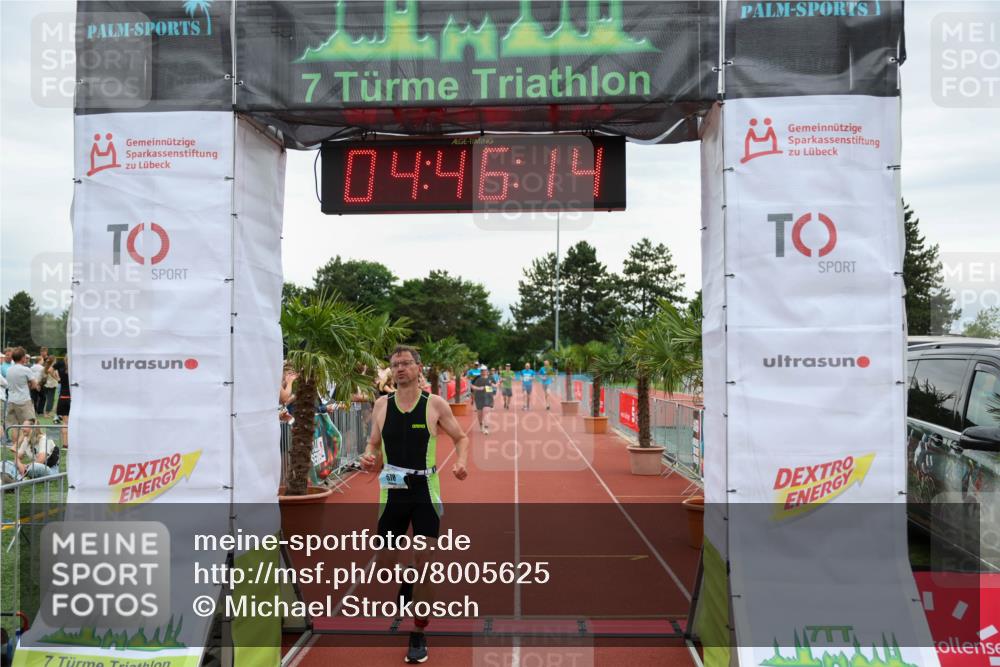 15.06.2025 - 7 Türme Triathlon Michael Strokosch http://msf.ph/oto/8005625 15.06.2025 14:46:14 Ziel 578 meine-sportfotos.de