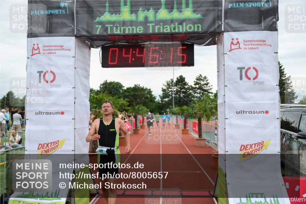 15.06.2025 - 7 Türme Triathlon Michael Strokosch http://msf.ph/oto/8005657 15.06.2025 14:46:15 Ziel 578 meine-sportfotos.de