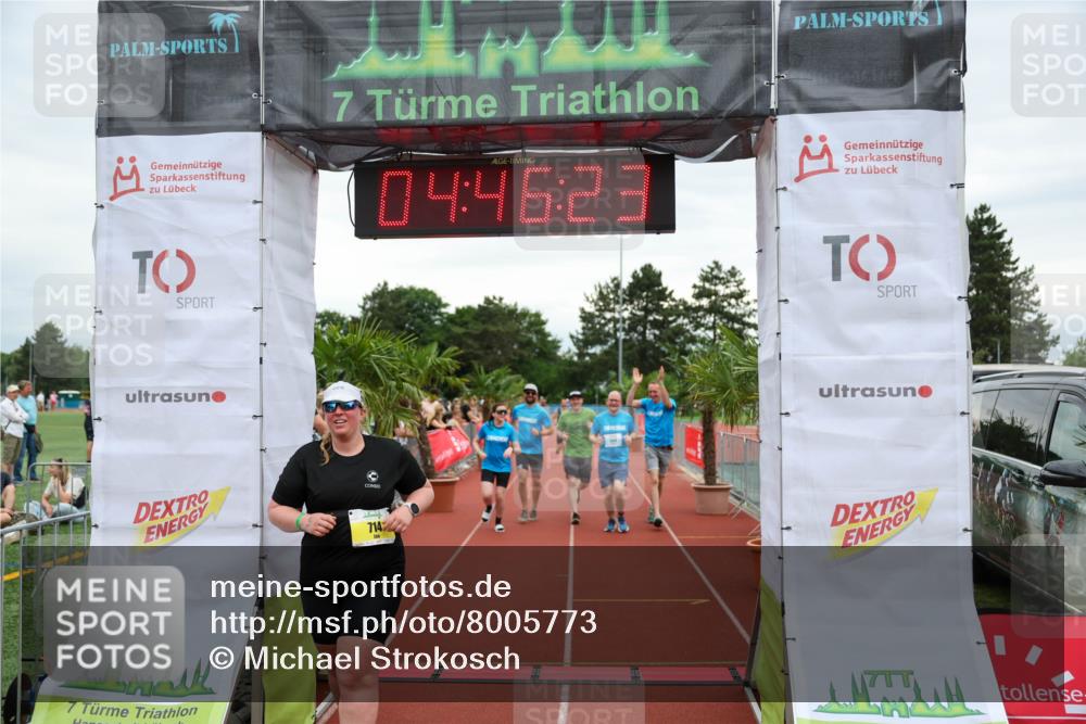 15.06.2025 - 7 Türme Triathlon Michael Strokosch http://msf.ph/oto/8005773 15.06.2025 14:46:22 Ziel 544, 714 meine-sportfotos.de