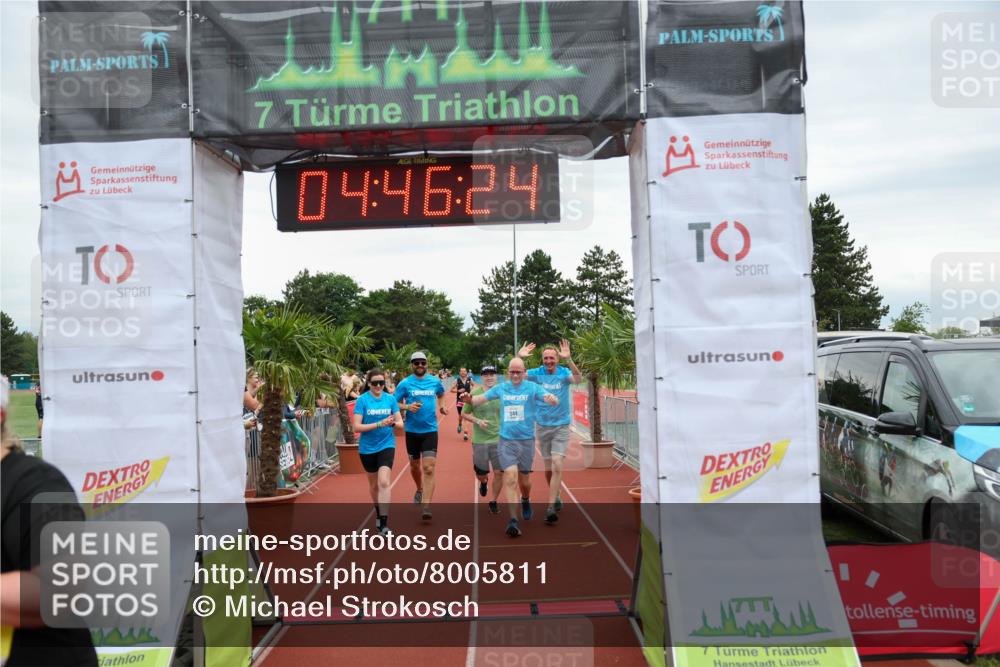 15.06.2025 - 7 Türme Triathlon Michael Strokosch http://msf.ph/oto/8005811 15.06.2025 14:46:24 Ziel 340, 544, 714 meine-sportfotos.de