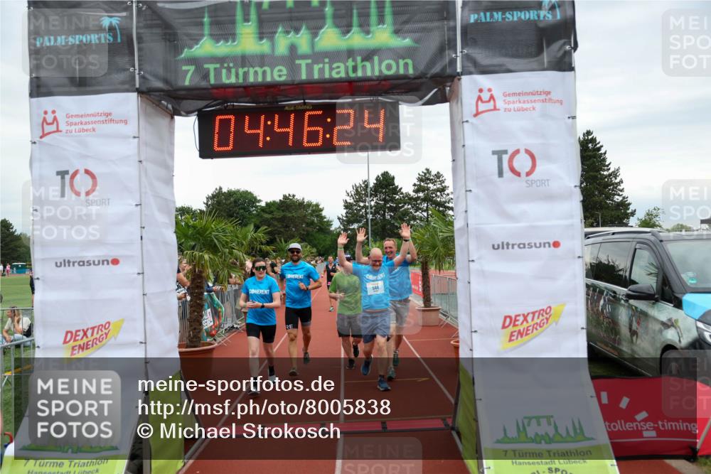 15.06.2025 - 7 Türme Triathlon Michael Strokosch http://msf.ph/oto/8005838 15.06.2025 14:46:24 Ziel 340, 544, 714 meine-sportfotos.de