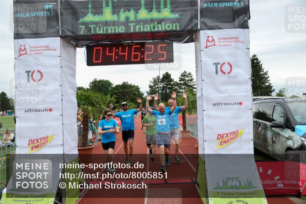 15.06.2025 - 7 Türme Triathlon Michael Strokosch http://msf.ph/oto/8005851 15.06.2025 14:46:24 Ziel 340, 544, 714 meine-sportfotos.de