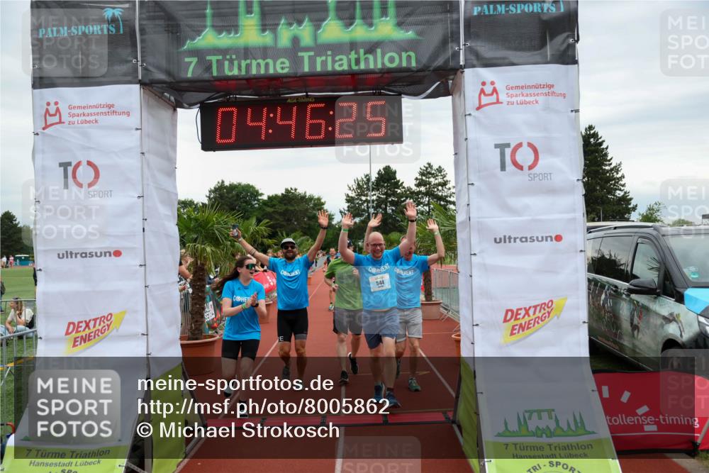 15.06.2025 - 7 Türme Triathlon Michael Strokosch http://msf.ph/oto/8005862 15.06.2025 14:46:25 Ziel 340, 544, 714 meine-sportfotos.de