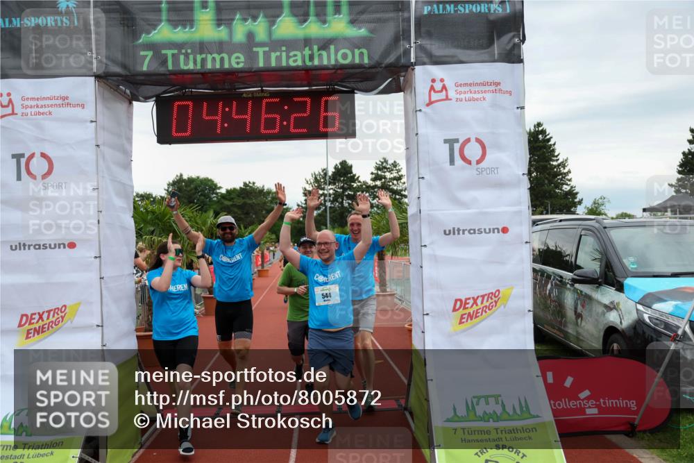15.06.2025 - 7 Türme Triathlon Michael Strokosch http://msf.ph/oto/8005872 15.06.2025 14:46:25 Ziel 340, 544, 714 meine-sportfotos.de