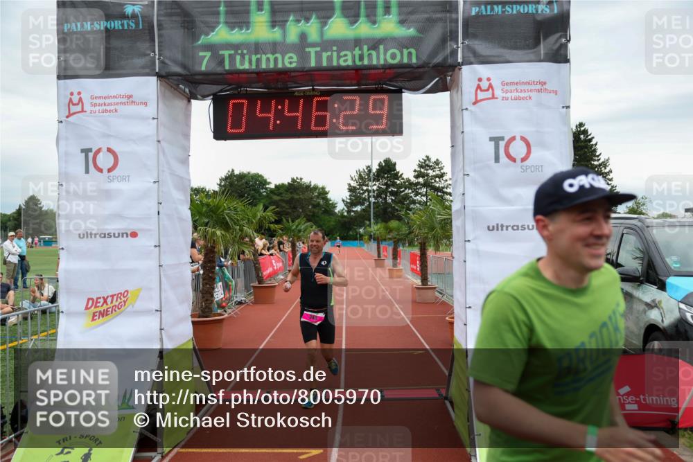 15.06.2025 - 7 Türme Triathlon Michael Strokosch http://msf.ph/oto/8005970 15.06.2025 14:46:28 Ziel 340, 544, 714 meine-sportfotos.de