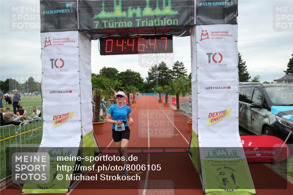 15.06.2025 - 7 Türme Triathlon Michael Strokosch http://msf.ph/oto/8006105 15.06.2025 14:46:47 Ziel 590 meine-sportfotos.de